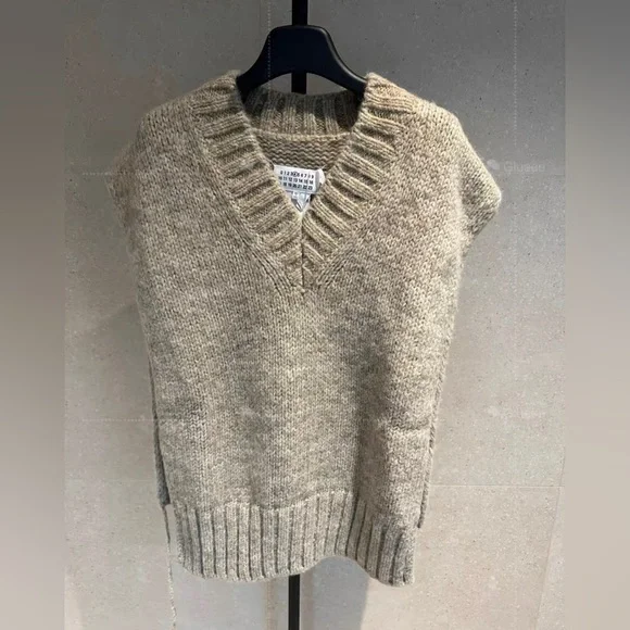 NWT Maison Margiela Alpaca Knit Vest Size Small
